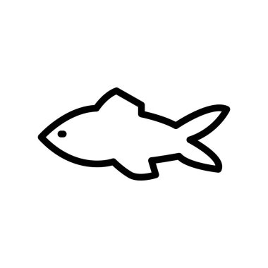 Illustration Vector graphic of Fish icon design