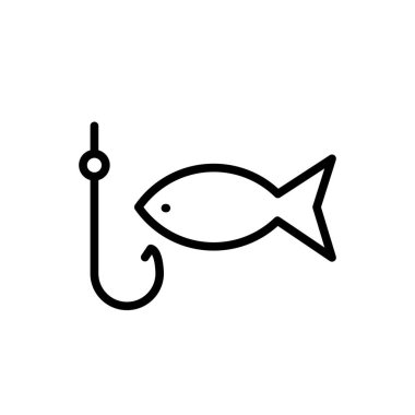 Illustration Vector graphic of Fish icon design