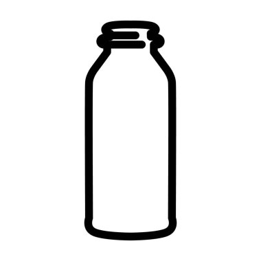 Illustration Vector Graphic of Milk Bottle Icon Design