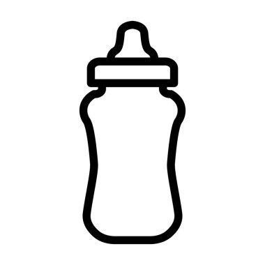 Illustration Vector Graphic of Milk Bottle Icon Design