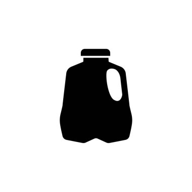 Illustration Vector Graphic of Milk Bottle Icon Design