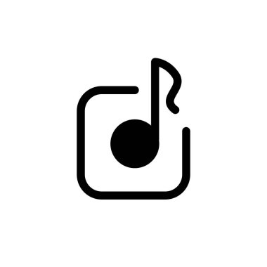Illustration Vector Graphic of Music Icon Design
