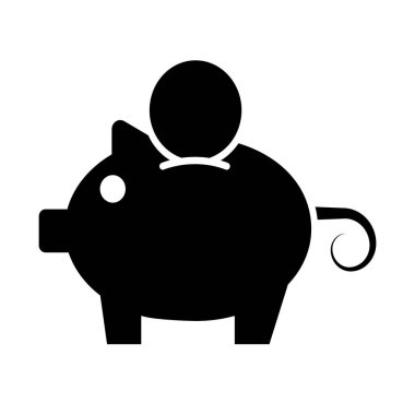 Illustration Vector Graphic of Piggy Bank Icon Design