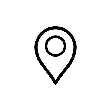 Illustration Vector Graphic of Pin Location Icon Design