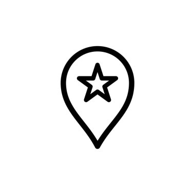 Illustration Vector Graphic of Pin Location Icon Design