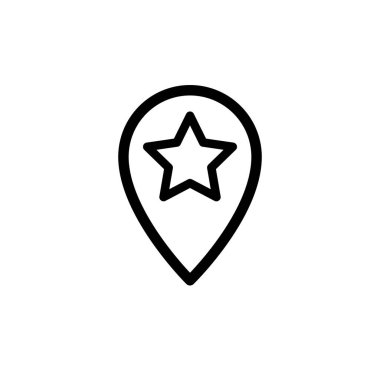 Illustration Vector Graphic of Pin Location Icon Design