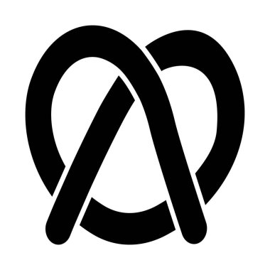 Illustration Vector Graphic of Pretzel Icon Design