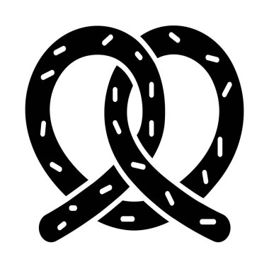 Illustration Vector Graphic of Pretzel Icon Design