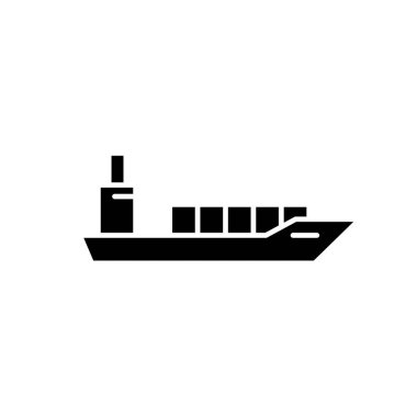Illustration Vector Graphic of Ship Icon Design