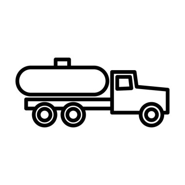 Illustration Vector Graphic of Truck Icon Design