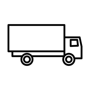 Illustration Vector Graphic of Truck Icon Design