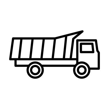 Illustration Vector Graphic of Truck Icon Design