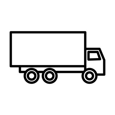 Illustration Vector Graphic of Truck Icon Design
