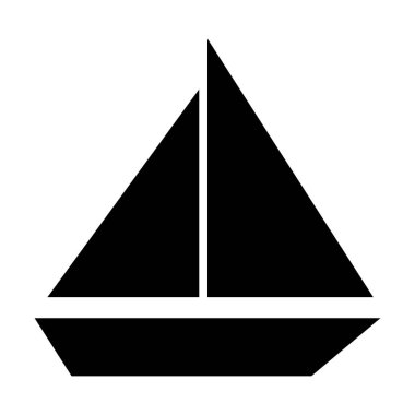 Illustration Vector Graphic of Yacht Icon Design