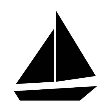 Illustration Vector Graphic of Yacht Icon Design