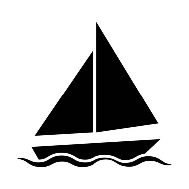 Illustration Vector Graphic of Yacht Icon Design