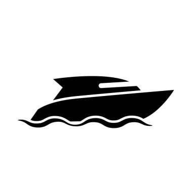 Illustration Vector Graphic of Yacht Icon Design