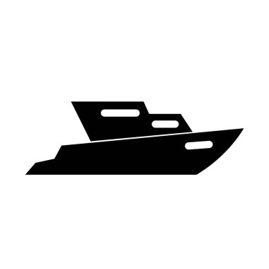 Illustration Vector Graphic of Yacht Icon Design