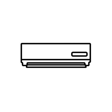 Illustration Vector graphic of air conditioner icon template design