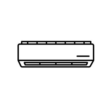 Illustration Vector graphic of air conditioner icon template design