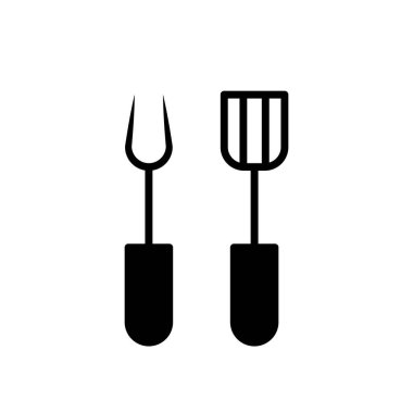 Illustration Vector graphic of barbeque icon design template
