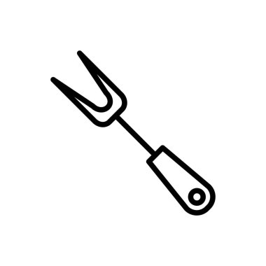 Illustration Vector graphic of barbeque icon design template