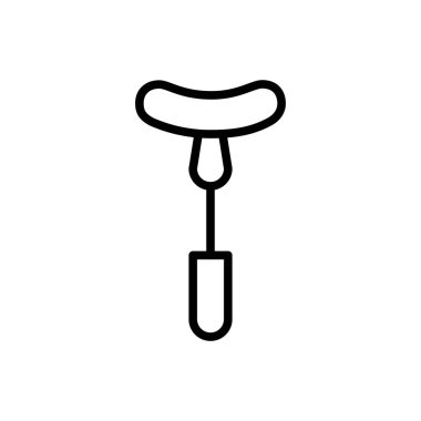 Illustration Vector graphic of barbeque icon design template