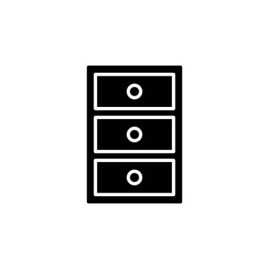 Illustration Vector Graphic of Cabinet icon design template