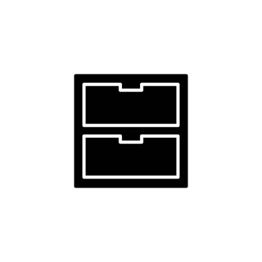 Illustration Vector Graphic of Cabinet icon design template