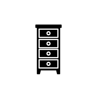 Illustration Vector Graphic of Cabinet icon design template