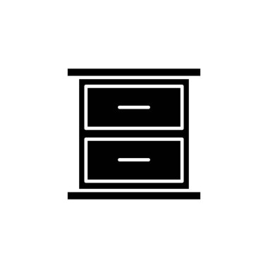 Illustration Vector Graphic of Cabinet icon design template