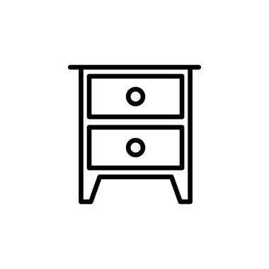 Illustration Vector Graphic of Cabinet icon design template