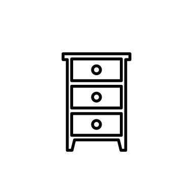 Illustration Vector Graphic of Cabinet icon design template