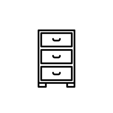 Illustration Vector Graphic of Cabinet icon design template