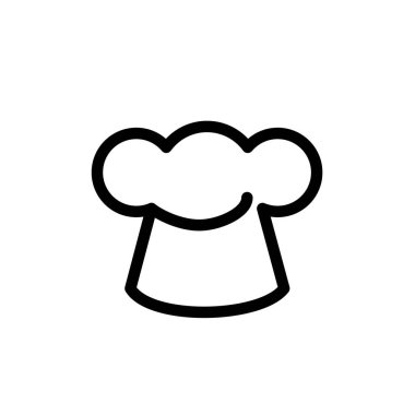 Illustration Vector Graphic of Chef Hat icon design template