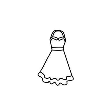 Illustration Vector Graphic of Dress icon design template