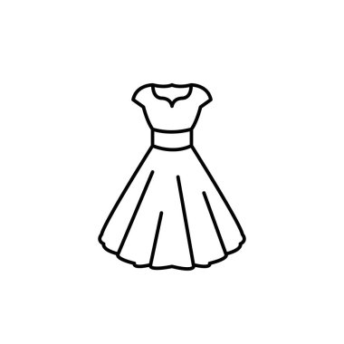 Illustration Vector Graphic of Dress icon design template