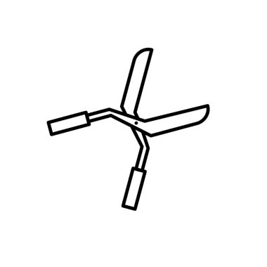 Illustration Vector Graphic of Grass Cutter icon design template