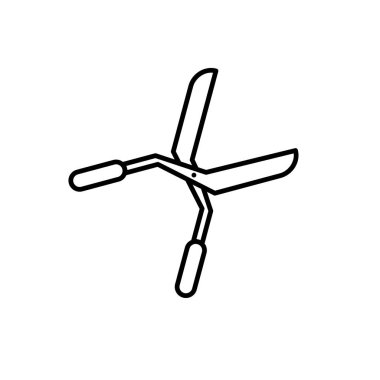 Illustration Vector Graphic of Grass Cutter icon design template