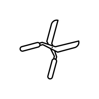 Illustration Vector Graphic of Grass Cutter icon design template