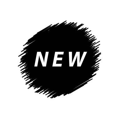 Illustration Vector graphic of new label icon design template