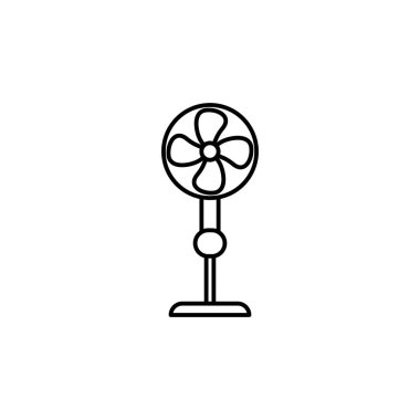 Illustration Vector Graphic of Stand Fan icon design template