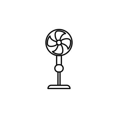Illustration Vector Graphic of Stand Fan icon design template