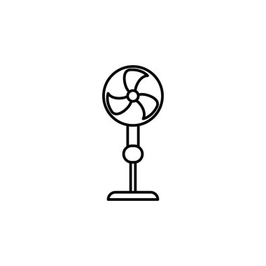 Illustration Vector Graphic of Stand Fan icon design template