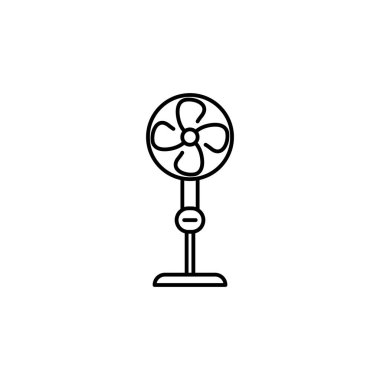 Illustration Vector Graphic of Stand Fan icon design template