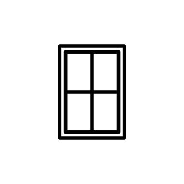 Illustration Vector graphic of window icon design template