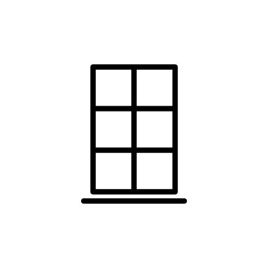 Illustration Vector graphic of window icon design template