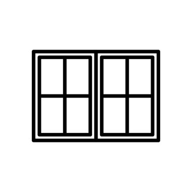 Illustration Vector graphic of window icon design template