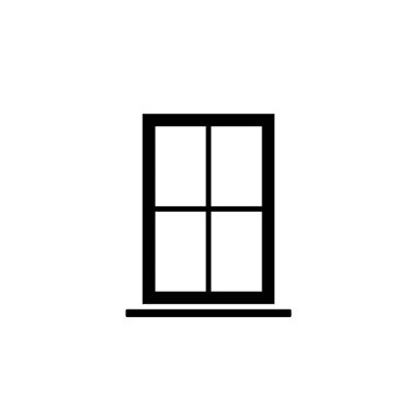 Illustration Vector graphic of window icon design template