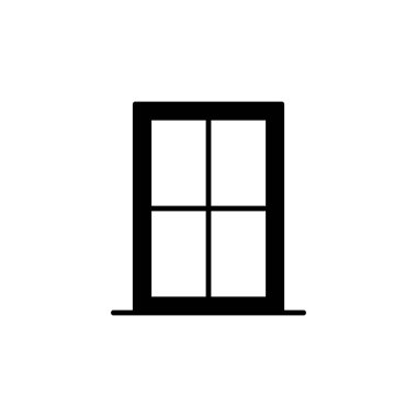 Illustration Vector graphic of window icon design template